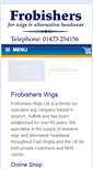 Mobile Screenshot of frobisherswigs.co.uk